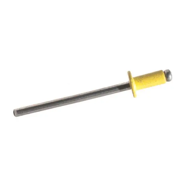 Alt view image 4 of 4 - ModMyMods 1/8" (3mm) Domed Aluminum Rivets - Yellow - 10 Pack (MOD-0196)