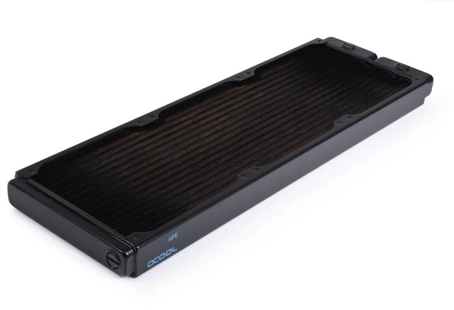 Alt view image 4 of 7 - Alphacool NexXxoS HPE-30 Full Copper 420mm Radiator (14379)