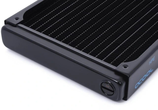 Alt view image 6 of 7 - Alphacool NexXxoS HPE-30 Full Copper 420mm Radiator (14379)