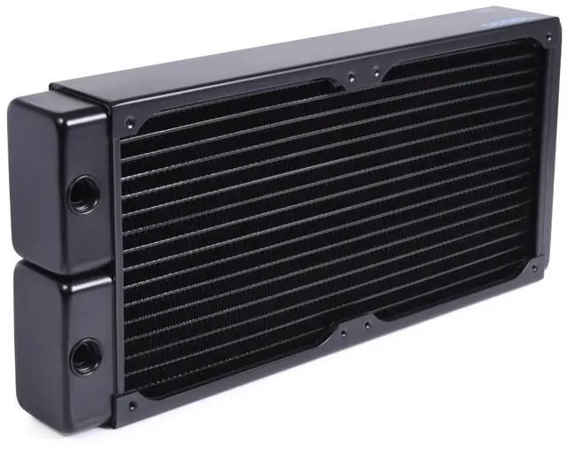 Alt view image 5 of 7 - Alphacool NexXxoS HPE-45 Full Copper 280mm Radiator (14441)