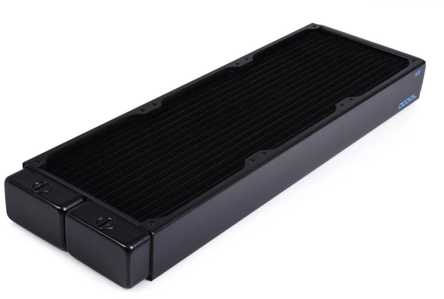 Alt view image 2 of 7 - Alphacool NexXxoS HPE-45 Full Copper 420mm Radiator (14442)