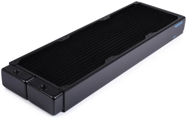 Alt view image 3 of 7 - Alphacool NexXxoS HPE-45 Full Copper 420mm Radiator (14442)