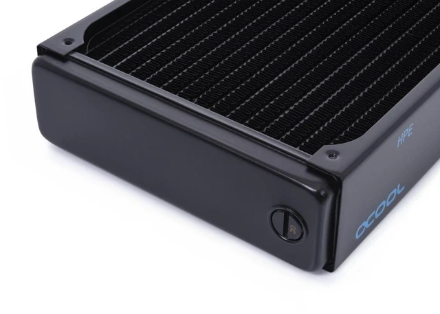 Alt view image 7 of 7 - Alphacool NexXxoS HPE-45 Full Copper 420mm Radiator (14442)