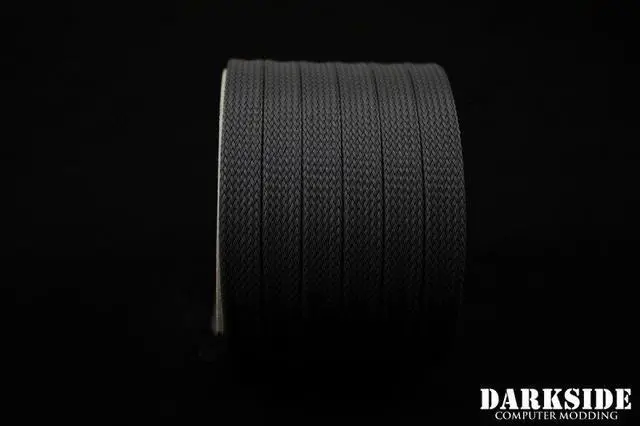 Alt view image 5 of 5 - DarkSide 10mm (3/8") High Density SATA Cable Sleeving - Gun Metal (DS-0844)