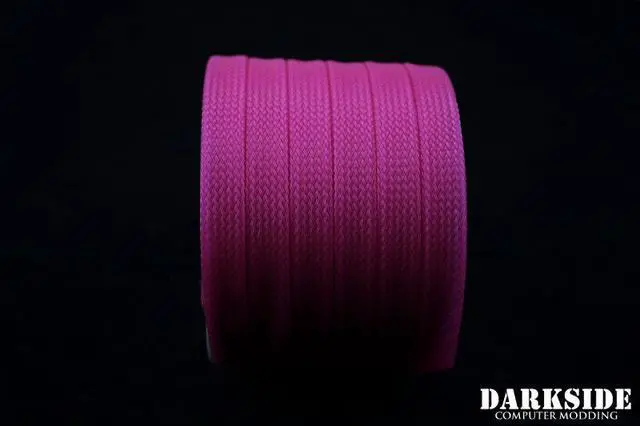 Alt view image 5 of 6 - DarkSide 10mm (3/8") High Density SATA Cable Sleeving - Hot Pink (UV) (DS-0845)