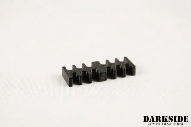 Alt view image 3 of 4 - Darkside 12-Pin Cable Management Holder- Black (3DS-0028)