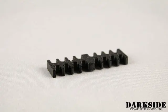 Alt view image 4 of 5 - Darkside 14-Pin Cable Management Holder- Black (3DS-0027)