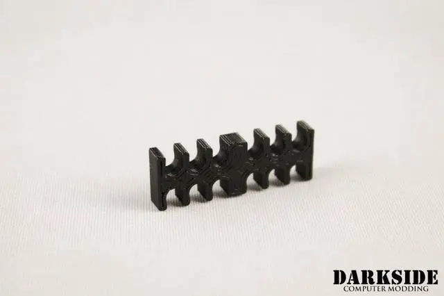 Alt view image 4 of 4 - Darkside 12-Pin Cable Management Holder- Black (3DS-0028)