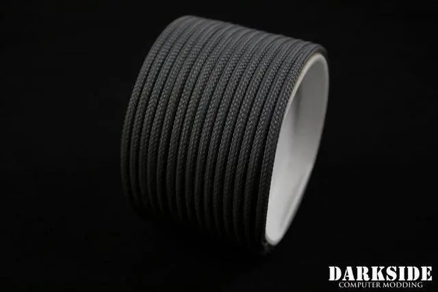 Alt view image 5 of 6 - Darkside 4mm (5/32") High Density Cable Sleeving - Gun Metal (DS-0841)