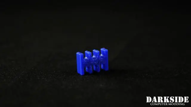 Alt view image 4 of 4 - Darkside 6-Pin Cable Management Holder- Dark Blue (3DS-0065)