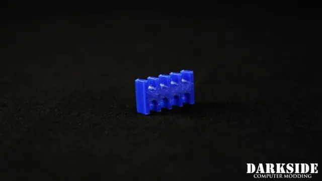 Alt view image 4 of 4 - Darkside 8-Pin Cable Management Holder- Dark Blue (3DS-0064)