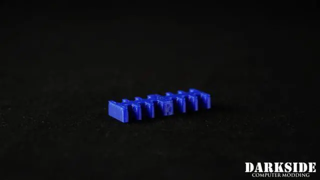 Alt view image 3 of 4 - Darkside 12-Pin Cable Management Holder- Dark Blue (3DS-0063)