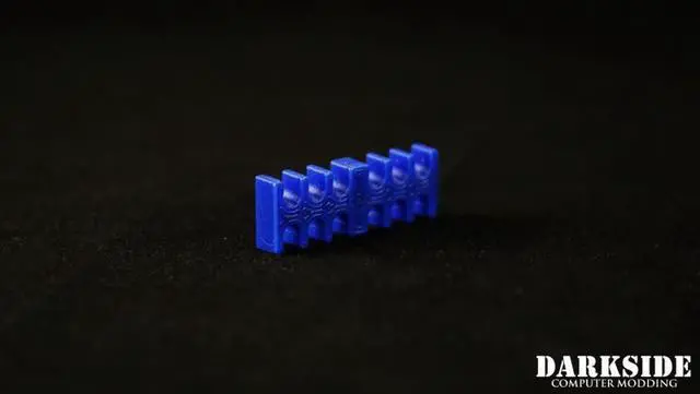 Alt view image 4 of 4 - Darkside 12-Pin Cable Management Holder- Dark Blue (3DS-0063)