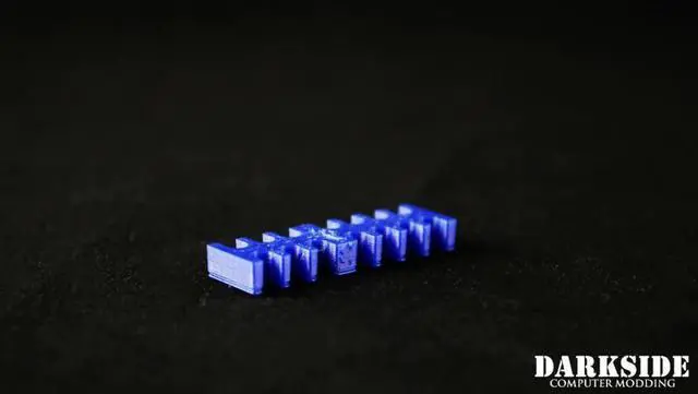 Alt view image 3 of 4 - Darkside 14-Pin Cable Management Holder- Dark Blue (3DS-0062)