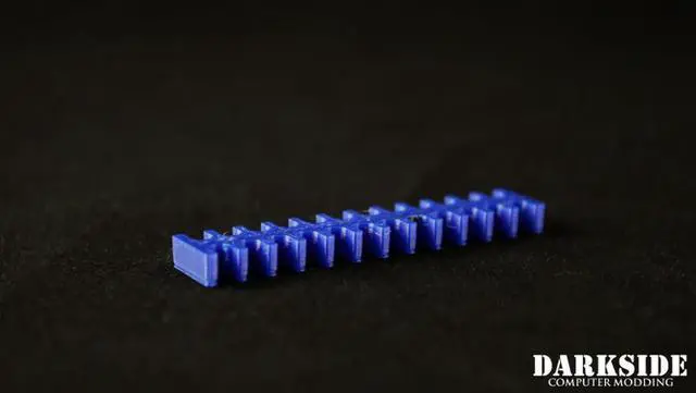 Alt view image 4 of 5 - Darkside 24-Pin Cable Management Holder- Dark Blue (3DS-0060)