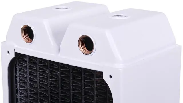 Alt view image 9 of 9 - Alphacool NexXxos Monsta Radiator 360, 120mm x 3, Triple Fan, White
