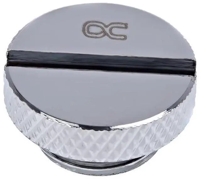 Alt view image 6 of 11 - Alphacool Eiszapfen Stop Plug G1/4 - Chrome - 6 Pack (17623)