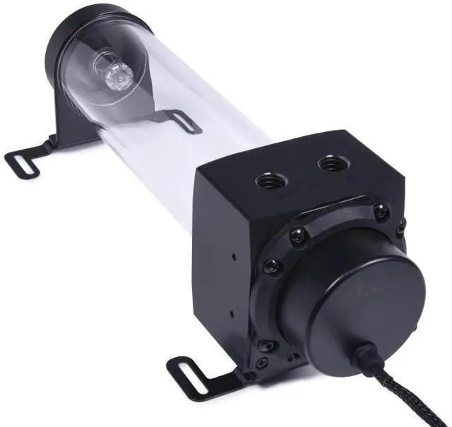 Alt view image 3 of 13 - Alphacool Core 200 Aurora Reservoir Acetal/Acryl with VPP Pump (15381)