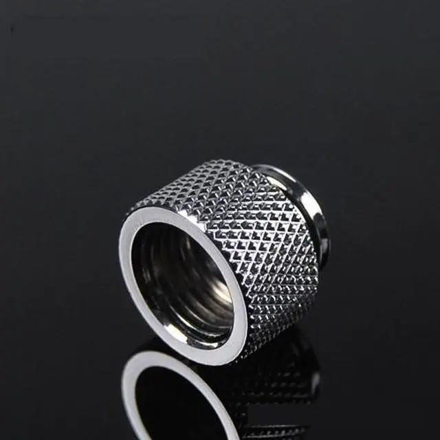 Alt view image 4 of 6 - Barrow G1/4" 10mm Male to Female Extension Fitting - Silver (TNYZ-G10-Silver)
