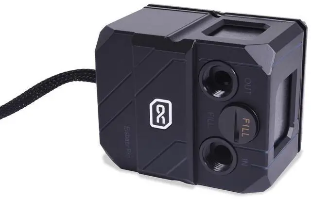 Alt view image 3 of 7 - Alphacool Eisbaer Pro ES (Solo) Full Black (13094)