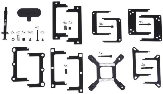 Alt view image 7 of 7 - Alphacool Eisbaer Pro ES (Solo) Full Black (13094)