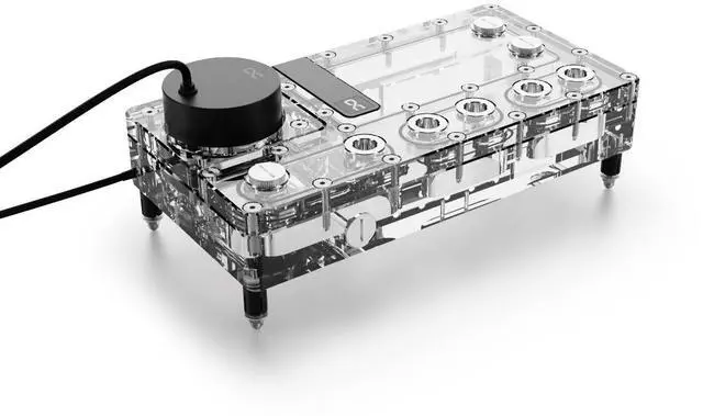 Alt view image 2 of 7 - Alphacool Core Distro Plate 240 Right with VPP Pump (15478)