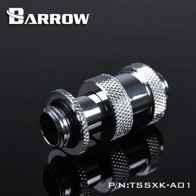 Alt view image 4 of 5 - Barrow G1/4" 22-31mm Adjustable SLI / Crossfire Connector - Silver (TSSXK-A01-Silver)