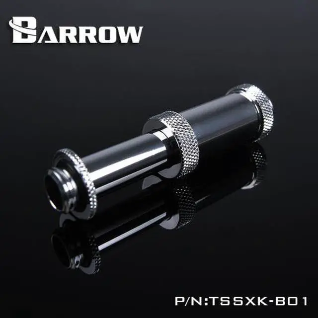 Alt view image 5 of 5 - Barrow G1/4" 41-69mm Adjustable SLI / Crossfire Connector - Silver (TSSXK-B01-Silver)