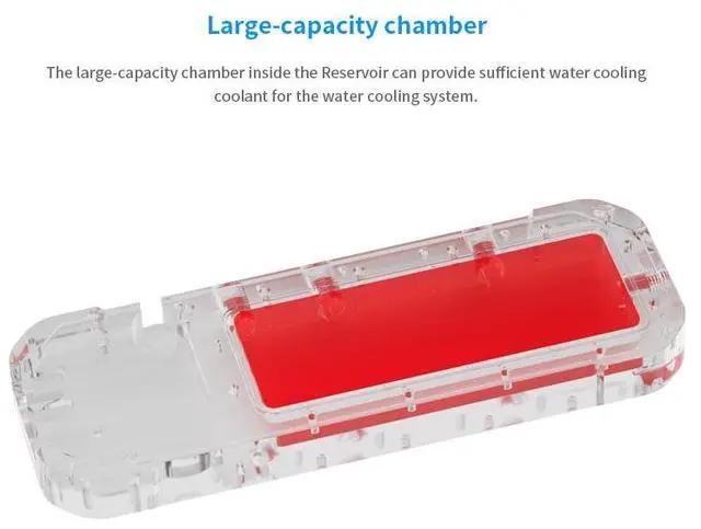 Alt view image 5 of 6 - Barrrowch Acrylic Reservoir with 8.8" Display Screen - Black (FBRE2)