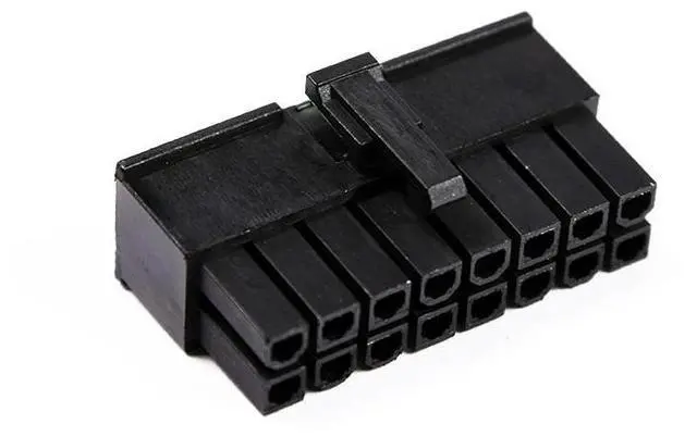 Alt view image 3 of 6 - ModMyMods MMM 16-Pin Female Connector - Black (MOD-0245)