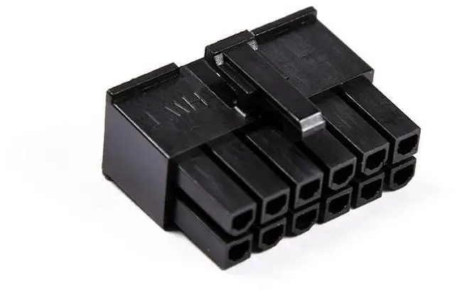 Alt view image 3 of 4 - ModMyMods MMM 12-Pin Female Connector - Black (MOD-0246)