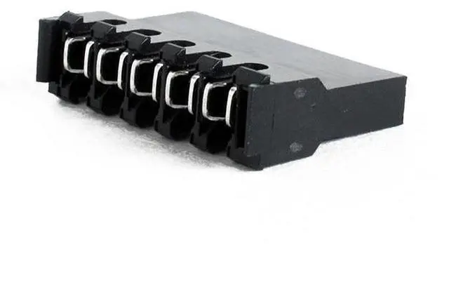Alt view image 5 of 5 - MMM 5-Pin SATA "Push In' Female Connector - Black (MOD-0248)