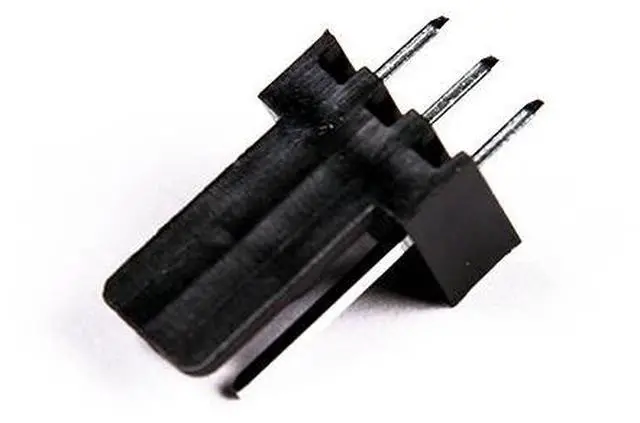 Alt view image 4 of 4 - ModMyMods MMM 3-Pin Fan Male Header - Solder - Black (MOD-0251)