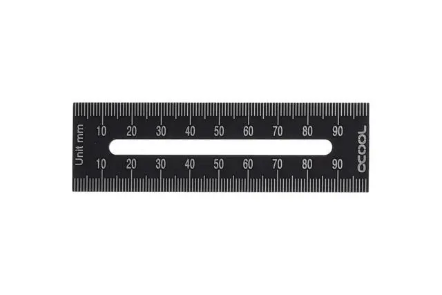 Alt view image 2 of 2 - Alphacool Eiskoffer - Ruler 90mm - Black (90360)
