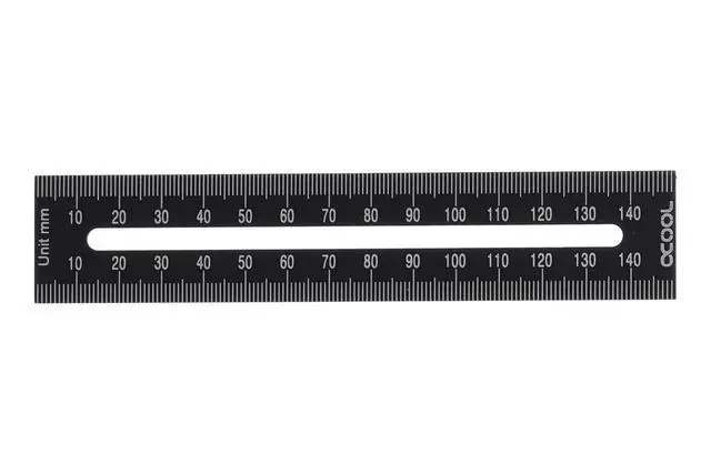 Alt view image 2 of 2 - Alphacool Eiskoffer - Ruler 140mm - Black (90359)