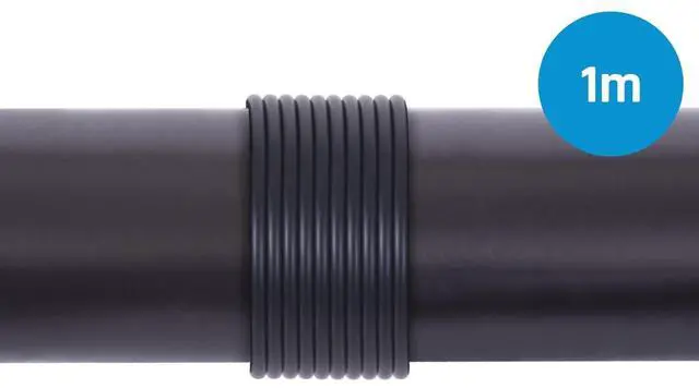Alt view image 2 of 5 - Alphacool Tube EPDM 5/3 - Black 1m (3.28ft) Retailbox (18714)