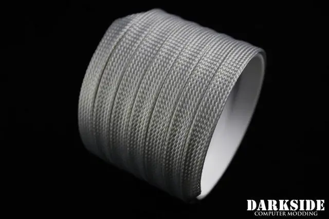 Alt view image 2 of 2 - DarkSide 10mm (3/8") High Density SATA Cable Sleeving - Titanium Gray (DS-0757)