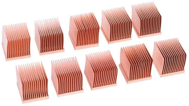 Alt view image 10 of 12 - Alphacool GPU RAM Copper Heatsinks, 14 x 14mm, 10-pack
