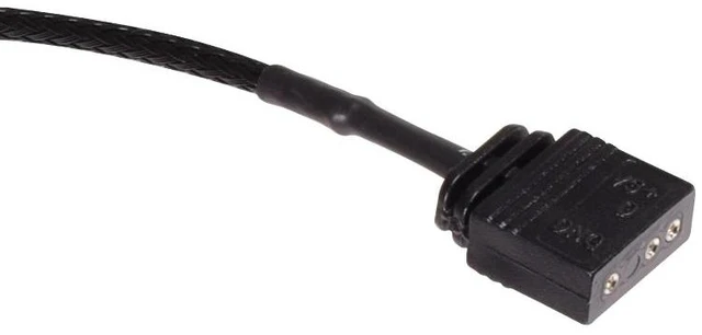 Alt view image 6 of 7 - Alphacool Extension aRGB 3-Pin to 3-Pin Cable - 15cm (18701)