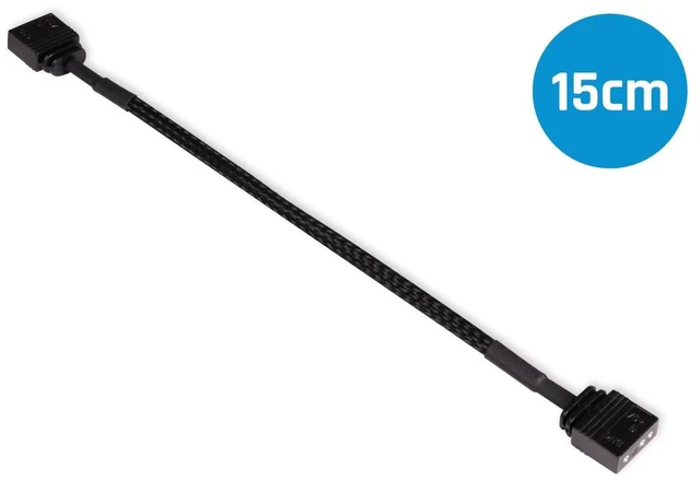 Alt view image 5 of 7 - Alphacool Extension aRGB 3-Pin to 3-Pin Cable - 15cm (18701)