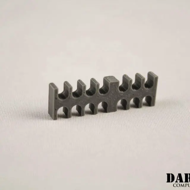 Alt view image 4 of 5 - Darkside 14-Pin Cable Management Holder- Gun Metal (3DS-0051)