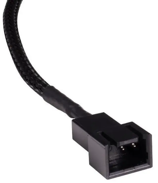 Alt view image 7 of 7 - Alphacool Y-Splitter 3-Pin to 3x 3-Pin Cable - 15cm (18691)
