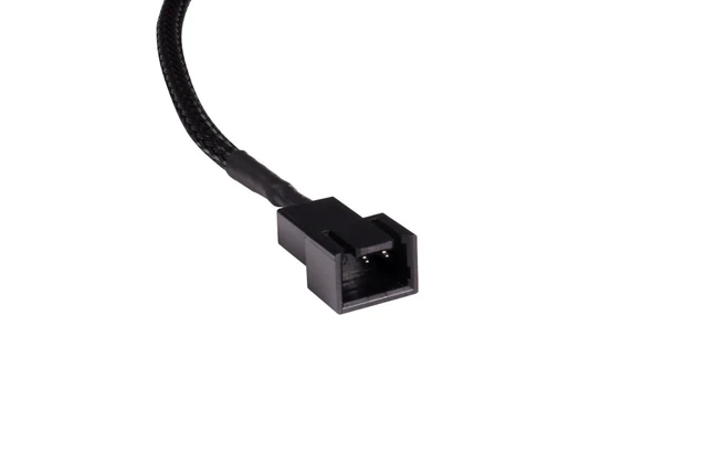 Alt view image 7 of 7 - Alphacool Y-Splitter 3-Pin to 4x 3-Pin Cable - 15cm (18694)