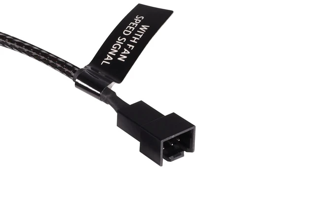 Alt view image 7 of 7 - Alphacool Y-Splitter 3-Pin to 4x 3-Pin Cable - 30cm (18695)