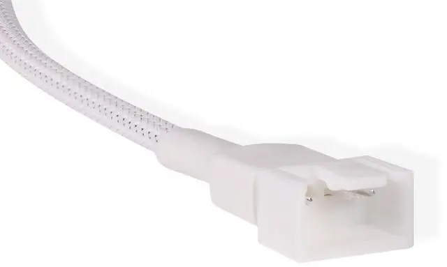 Alt view image 5 of 6 - Alphacool Y-Splitter 4-Pin to 2x 4-Pin PWM Cable - 15cm - White (18722)