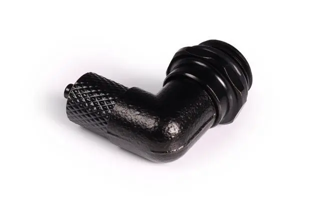 Alt view image 4 of 4 - Alphacool ES 5/3mm Compression Fitting 90° Rotatable G1/4 - Deep Black (17648)