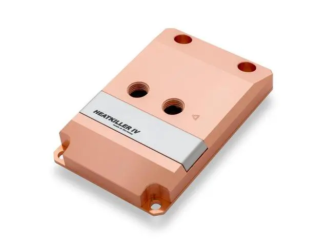 Alt view image 6 of 7 - Watercool HEATKILLER IV PRO CPU Water Block for Threadripper, AMD CPU (Socket sTR4), Pure Copper