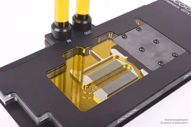 Alt view image 10 of 14 - Alphacool Eiswasser Crystal Premixed PC Coolant (for Long-term Use), 1000ml, Yellow