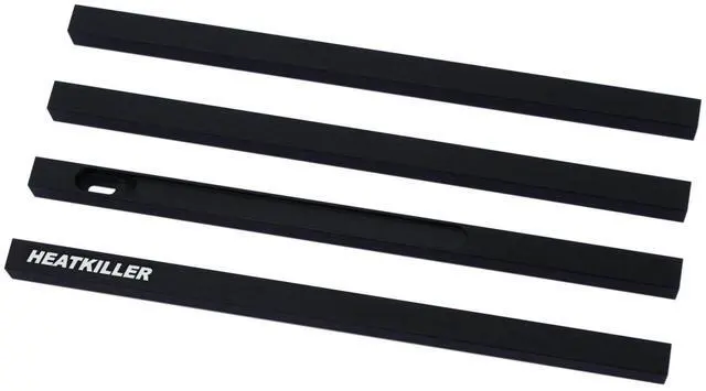 Alt view image 4 of 4 - Watercool HEATKILLER Tube Struts, 200mm, Black, Aluminum (30261)