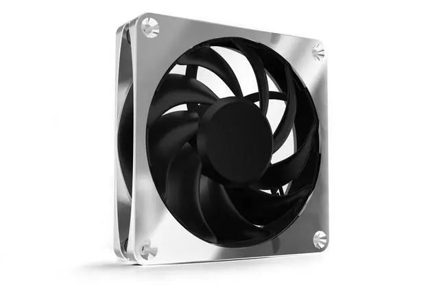 Alt view image 7 of 14 - Alphacool Apex Stealth Metal Fan 2000rpm Chrome - 120x120x25mm (13818)
